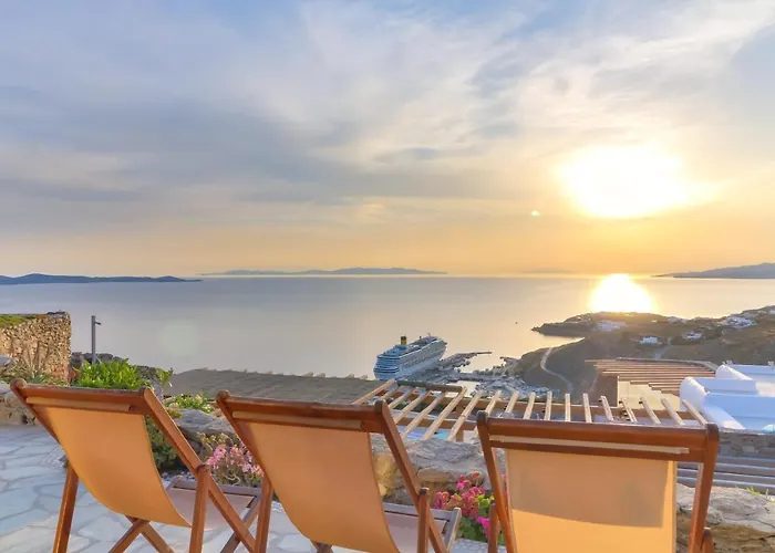 Manolia View Mykonos דירה *